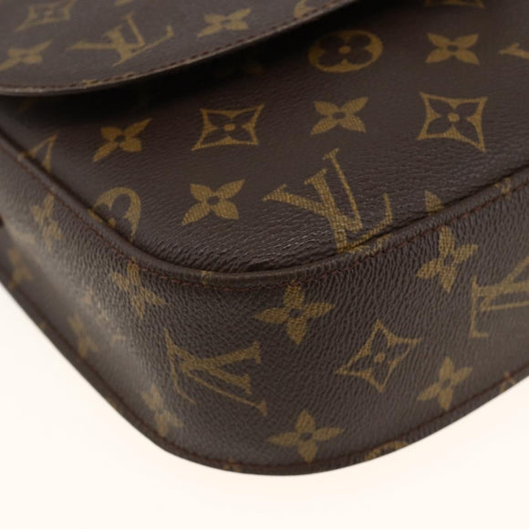 LOUIS VUITTON Monogram Saint Cloud GM Shoulder Bag M51242 LV Auth BA11407A
