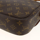 LOUIS VUITTON Monogram Saint Cloud GM Shoulder Bag M51242 LV Auth BA11407A-16