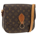 LOUIS VUITTON Monogram Saint Cloud GM Shoulder Bag M51242 LV Auth BA11407A-1