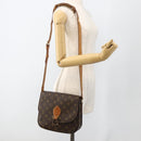 LOUIS VUITTON Monogram Saint Cloud GM Shoulder Bag M51242 LV Auth BA11407A-26