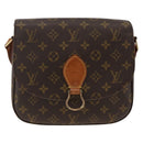 LOUIS VUITTON Monogram Saint Cloud GM Shoulder Bag M51242 LV Auth BA11407A-13