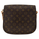LOUIS VUITTON Monogram Saint Cloud GM Shoulder Bag M51242 LV Auth BA11407A-2