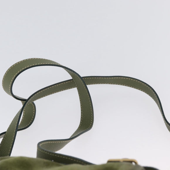 GUCCI Bamboo Backpack Leather Khaki Gold 003 1998 0030 Auth BA11408