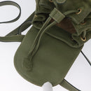 GUCCI Bamboo Backpack Leather Khaki Gold 003 1998 0030 Auth BA11408-23