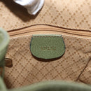 GUCCI Bamboo Backpack Leather Khaki Gold 003 1998 0030 Auth BA11408-24