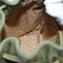 GUCCI Bamboo Backpack Leather Khaki Gold 003 1998 0030 Auth BA11408-26