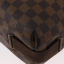 LOUIS VUITTON Damier Ebene Brooklyn MM Schoudertas N51211 LV Auth BA11409-17