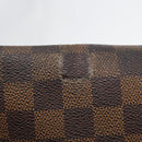 LOUIS VUITTON Damier Ebene Brooklyn MM Schoudertas N51211 LV Auth BA11409-9