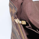 LOUIS VUITTON Damier Ebene Brooklyn MM Schoudertas N51211 LV Auth BA11409-25