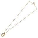 Christian Dior Necklace metal Gold Tone Auth BA11410-10