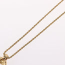Christian Dior Necklace metal Gold Tone Auth BA11410-12