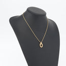 Christian Dior Necklace metal Gold Tone Auth BA11410-18