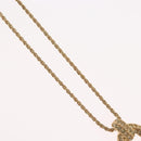 Christian Dior Necklace metal Gold Tone Auth BA11410-4