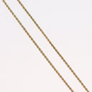 Christian Dior Necklace metal Gold Tone Auth BA11410-5