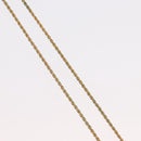 Christian Dior Necklace metal Gold Tone Auth BA11410-6