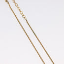 Christian Dior Necklace metal Gold Tone Auth BA11410-7