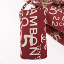 CHANEL By Sea Line Tote Bag Canvas Rood CC Auth BA11415A-25