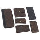 LOUIS VUITTON Monogram Wallet 6 Set LV Auth BA11417-1
