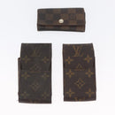 LOUIS VUITTON Monogram Wallet 6 Set LV Auth BA11417-17