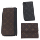 LOUIS VUITTON Monogram Wallet 6 Set LV Auth BA11417-3