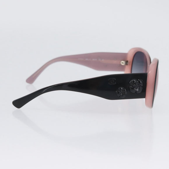 CHANEL Zonnebril kunststof Roze CC Auth BA11421