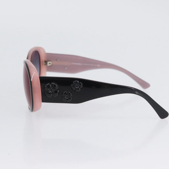 CHANEL Zonnebril kunststof Roze CC Auth BA11421