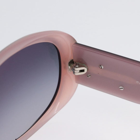 CHANEL Zonnebril kunststof Roze CC Auth BA11421