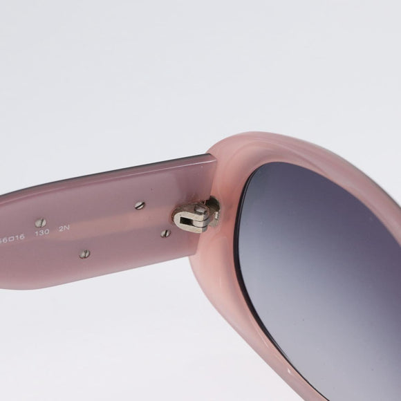 CHANEL Zonnebril kunststof Roze CC Auth BA11421