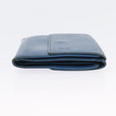 LOUIS VUITTON Monogram Epi Wallet Leather 2 Set Blue LV Auth BA11426-4