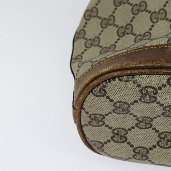 GUCCI GG Supreme Umhängetasche PVC Beige Original BA1143
