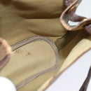 GUCCI GG Supreme Shoulder Bag PVC Beige Auth BA1143-18