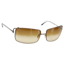 PRADA Sunglasses metal Brown Auth BA11431-1