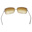 PRADA Sunglasses metal Brown Auth BA11431-3