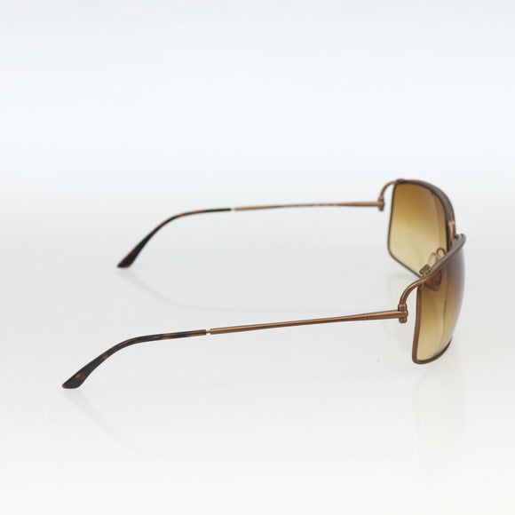 PRADA Sunglasses metal Brown Auth BA11431