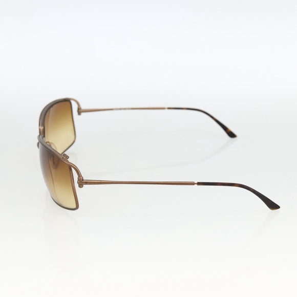PRADA Sunglasses metal Brown Auth BA11431
