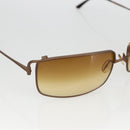 PRADA Sunglasses metal Brown Auth BA11431-6