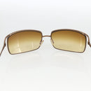 PRADA Sunglasses metal Brown Auth BA11431-8