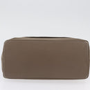 Salvatore Ferragamo Shoulder Bag Canvas Brown Gold Auth BA11433-5