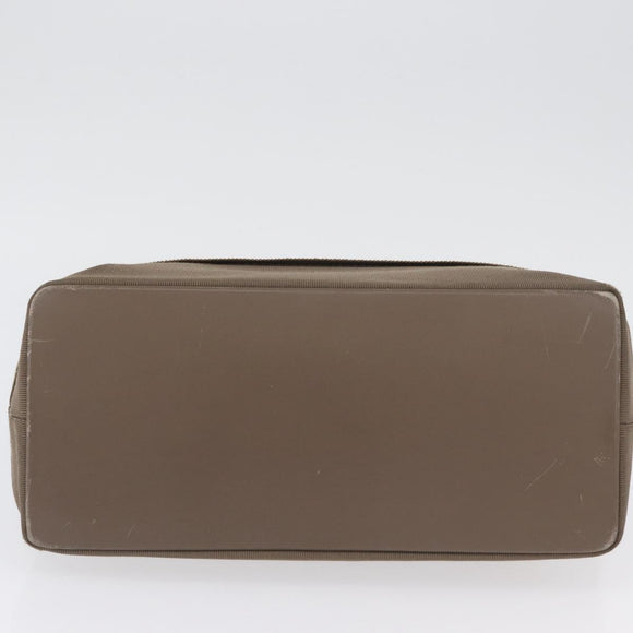 Salvatore Ferragamo Shoulder Bag Canvas Brown Gold Auth BA11433