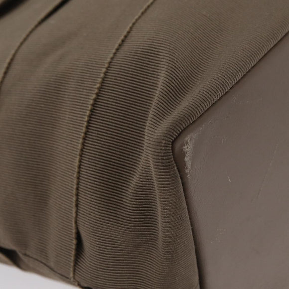 Salvatore Ferragamo Shoulder Bag Canvas Brown Gold Auth BA11433
