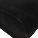 Salvatore Ferragamo Shoulder Bag Suede Black gold Auth BA11435-10