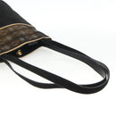Salvatore Ferragamo Shoulder Bag Suede Black gold Auth BA11435-7