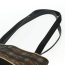 Salvatore Ferragamo Shoulder Bag Suede Black gold Auth BA11435-8