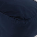 PRADA Schoudertas Nylon Marine Zilver Auth BA11437-16