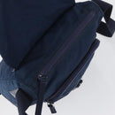 PRADA Schoudertas Nylon Marine Zilver Auth BA11437-20