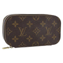LOUIS VUITTON Monogram Trousse Brush PM Cosmetic Pouch M47510 LV Auth BA11439-1