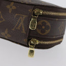 LOUIS VUITTON Monogram Trousse Brush PM Cosmetic Pouch M47510 LV Auth BA11439-8