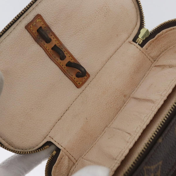 LOUIS VUITTON Monogram Trousse Brush PM Cosmetic Pouch M47510 LV Auth BA11439