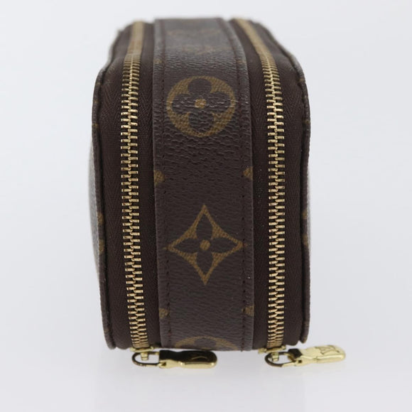 LOUIS VUITTON Monogram Trousse Brush PM Cosmetic Pouch M47510 LV Auth BA11439