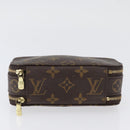 LOUIS VUITTON Monogram Trousse Brush PM Cosmetic Pouch M47510 LV Auth BA11439-6
